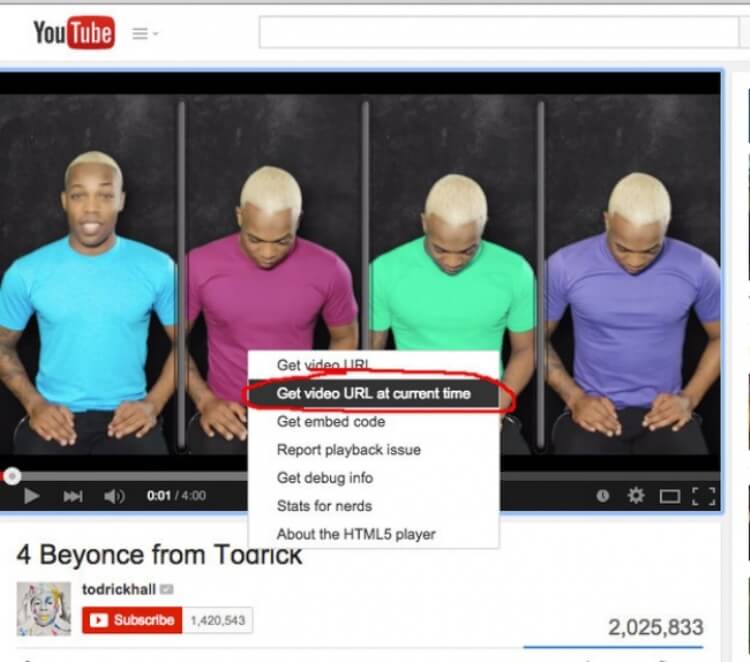 COME CONDIVIDE UN VIDEO A PARTIRE DA UN CERTO PUNTO