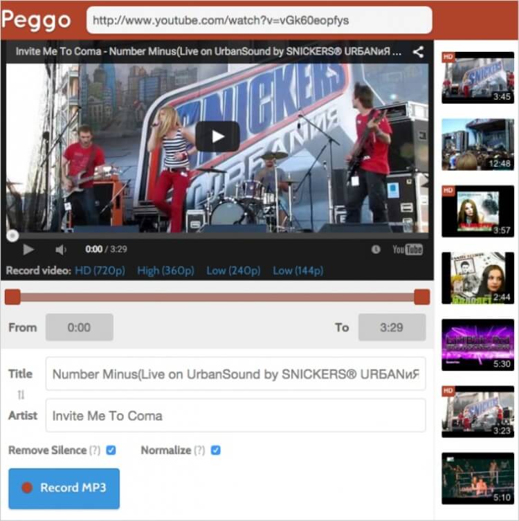 COME CONVERTIRE UNA CANZONE YOUTUBE IN MP3