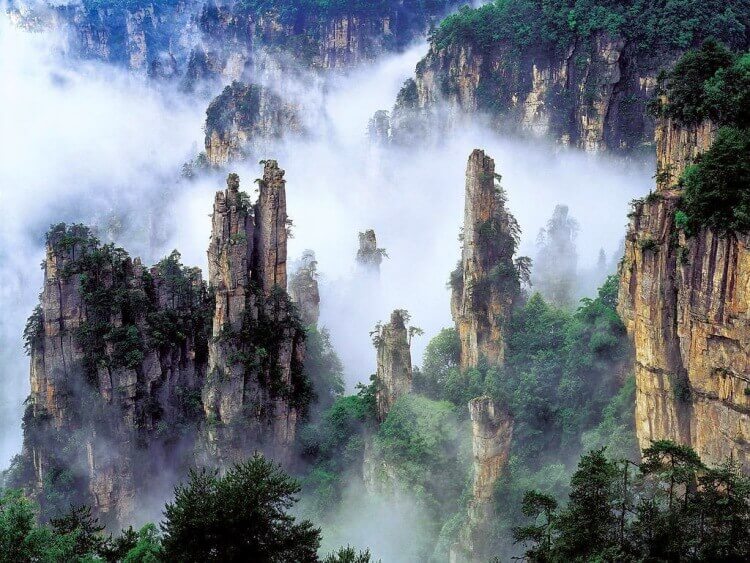 Foto bellissime 13 tianzi cina