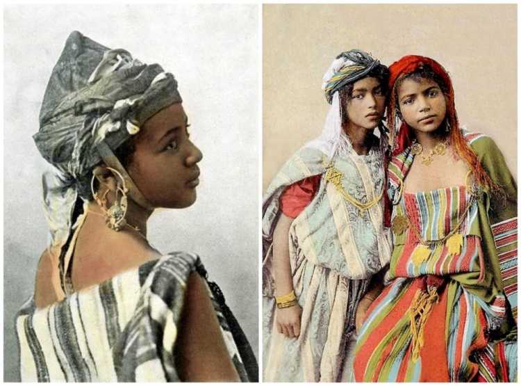 adolescenti adolescenza 19° secolo 100 anni fa 1 Algeria