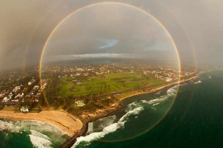 11 Buongiorno colorato - Arcobaleno a 360°