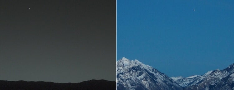 17 Buongiorno in prospettiva - Come si vede la Terra da Marte e Marte dalla Terra