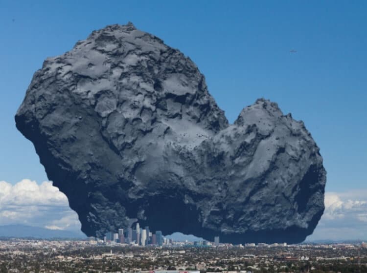4 Buongiorno d'immenso - Una cometa rispetto a Los Angeles