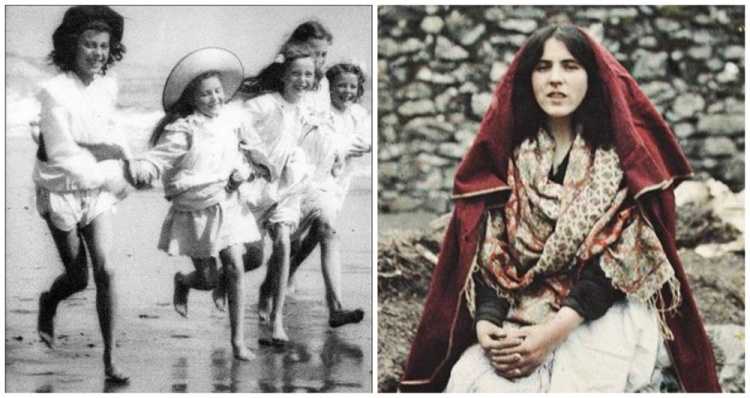 adolescenti adolescenza 19° secolo 100 anni fa 5 scozia e irlanda