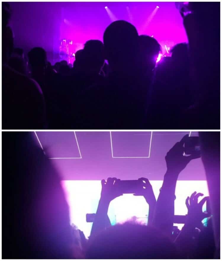 ragazze basse 8 Non riesco a vedere il palco, e allora La musica non si vede, si ascolta...