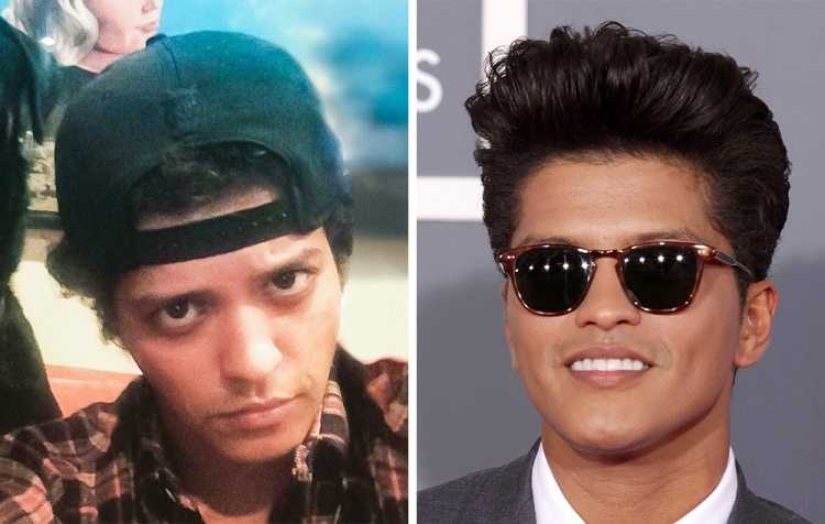 18 Bruno Mars prima e dopo ieri e oggi 18 Bruno Mars prima e dopo ieri e oggi