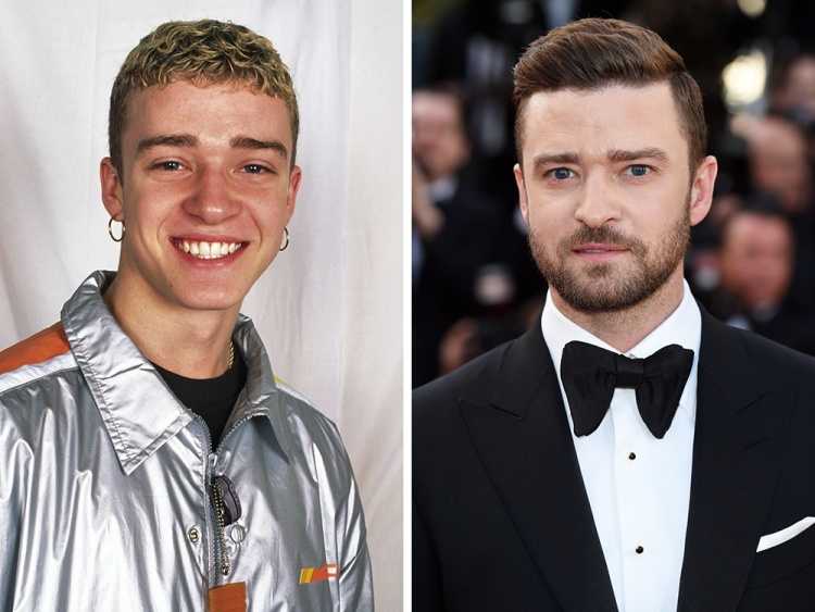 4 Justin Timberlake prima e dopo ieri e oggi 4 Justin Timberlake prima e dopo ieri e oggi