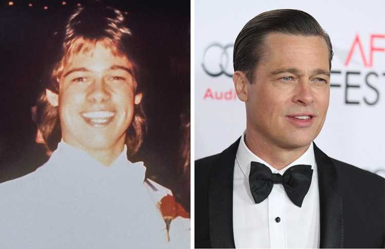 5 Brad Pitt prima e dopo ieri e oggi 5 Brad Pitt prima e dopo ieri e oggi
