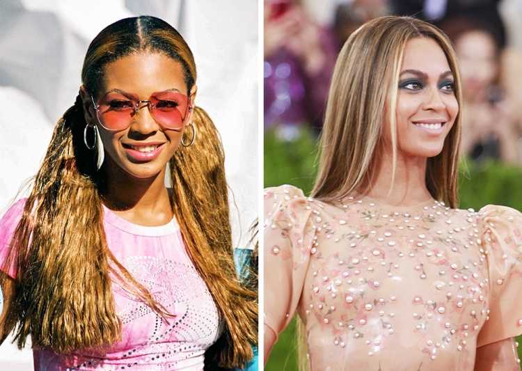 6 Beyonce prima e dopo ieri e oggi 6 Beyonce prima e dopo ieri e oggi