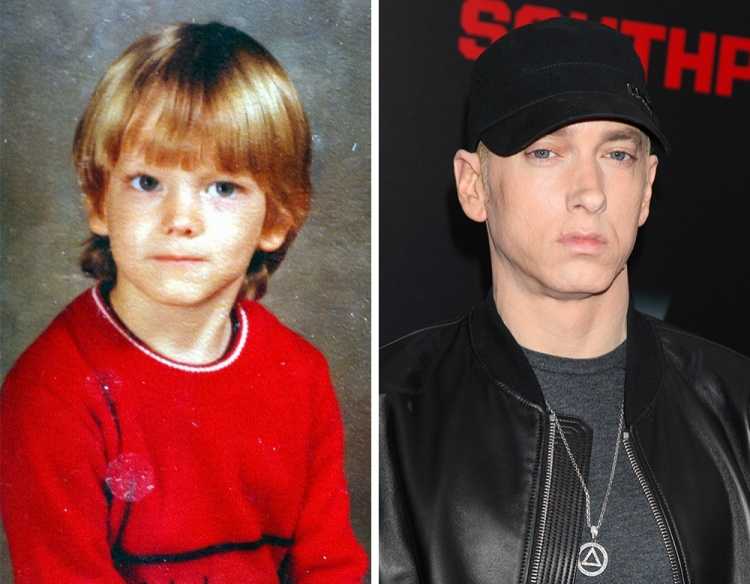 7 Eminem prima e dopo ieri e oggi 7 Eminem prima e dopo ieri e oggi