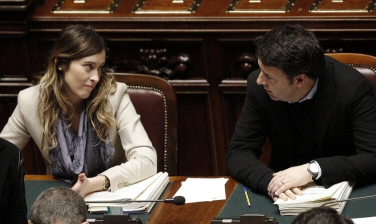 renzi e boschi coppia glamour politica italiana renzi e boschi coppia glamour politica italiana