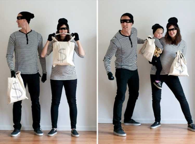 idee costumi di carnevale ladri 4 Idea per famiglie