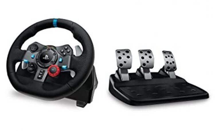 Logitech G29 Driving Force Volante da Corsa per PS4 PS3 PC, Nero