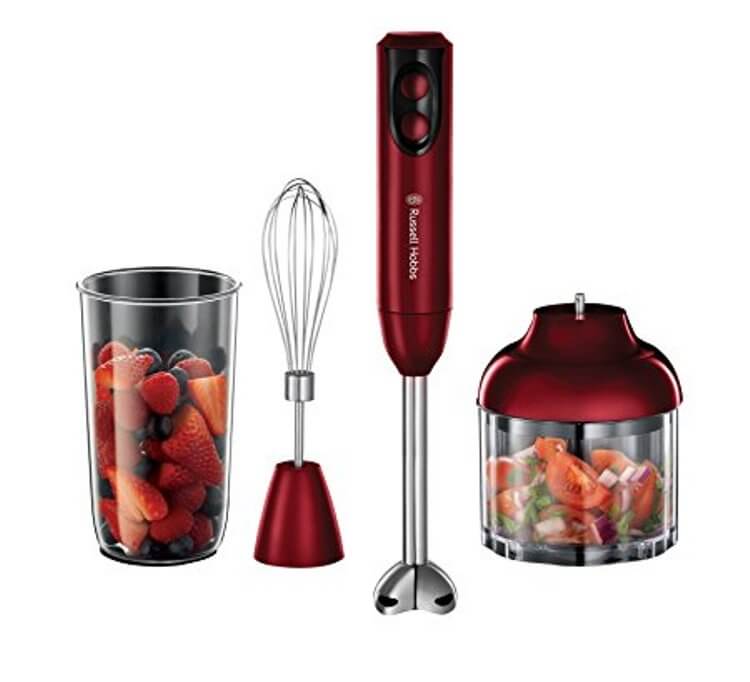 regali san valentino 2017 frullatore Russell Hobbs 18986-56 Desire Frullatore, Nero Rosso
