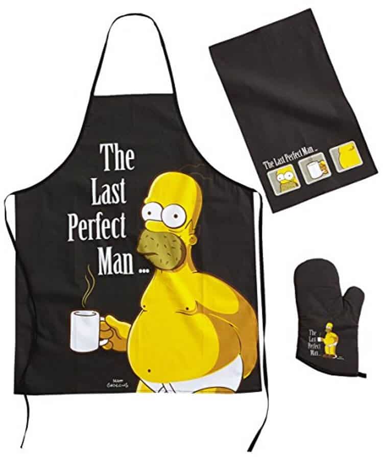 grembiule barbecue homer simpson