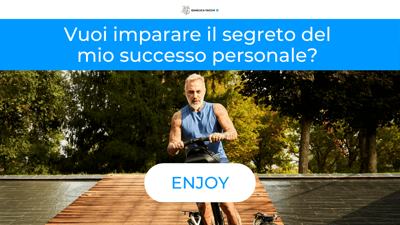 gianluca vacchi il segreto del mio successo